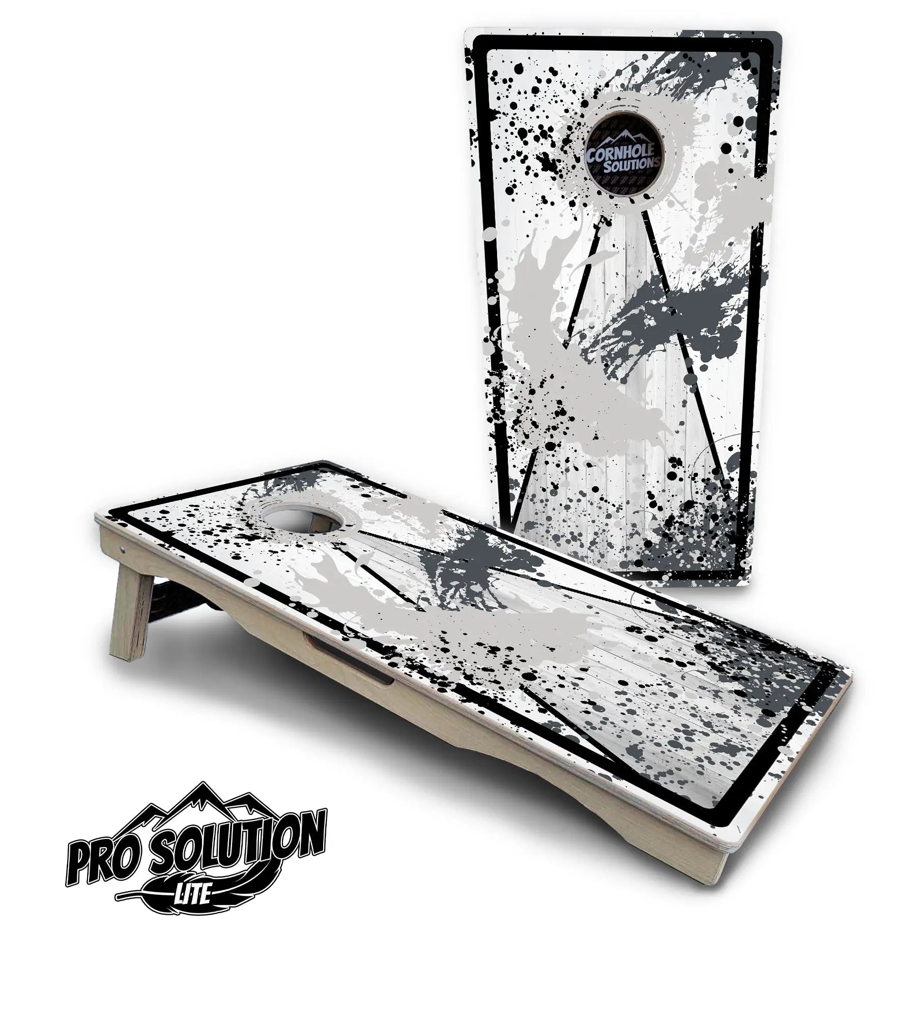 Paint Splatter Cornhole Boards - Pro Solution Lite Series Cornhole Solutions