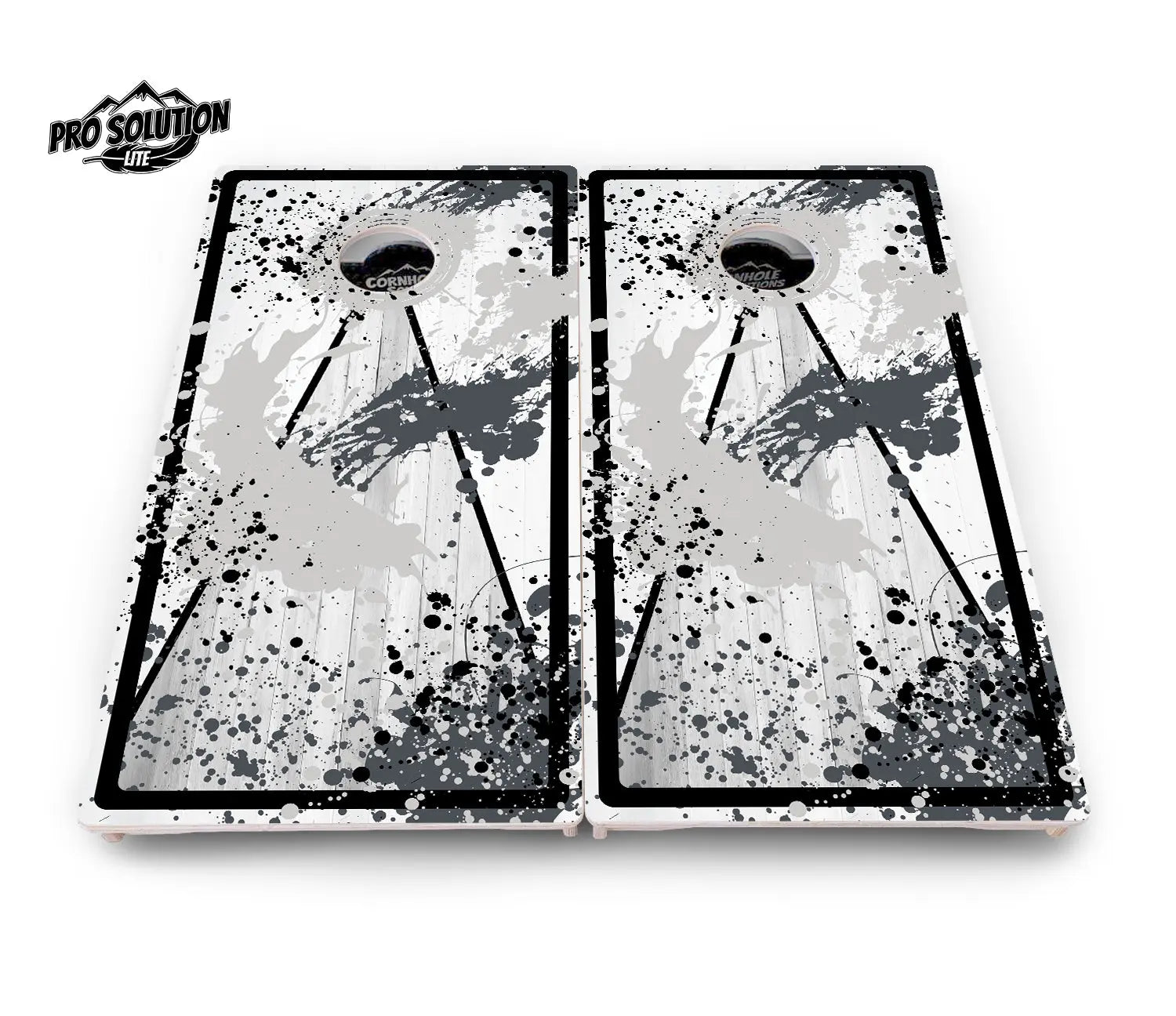 Paint Splatter Cornhole Boards - Pro Solution Lite Series Cornhole Solutions