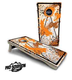 Paint Splatter Cornhole Boards - Pro Solution Lite Series Cornhole Solutions