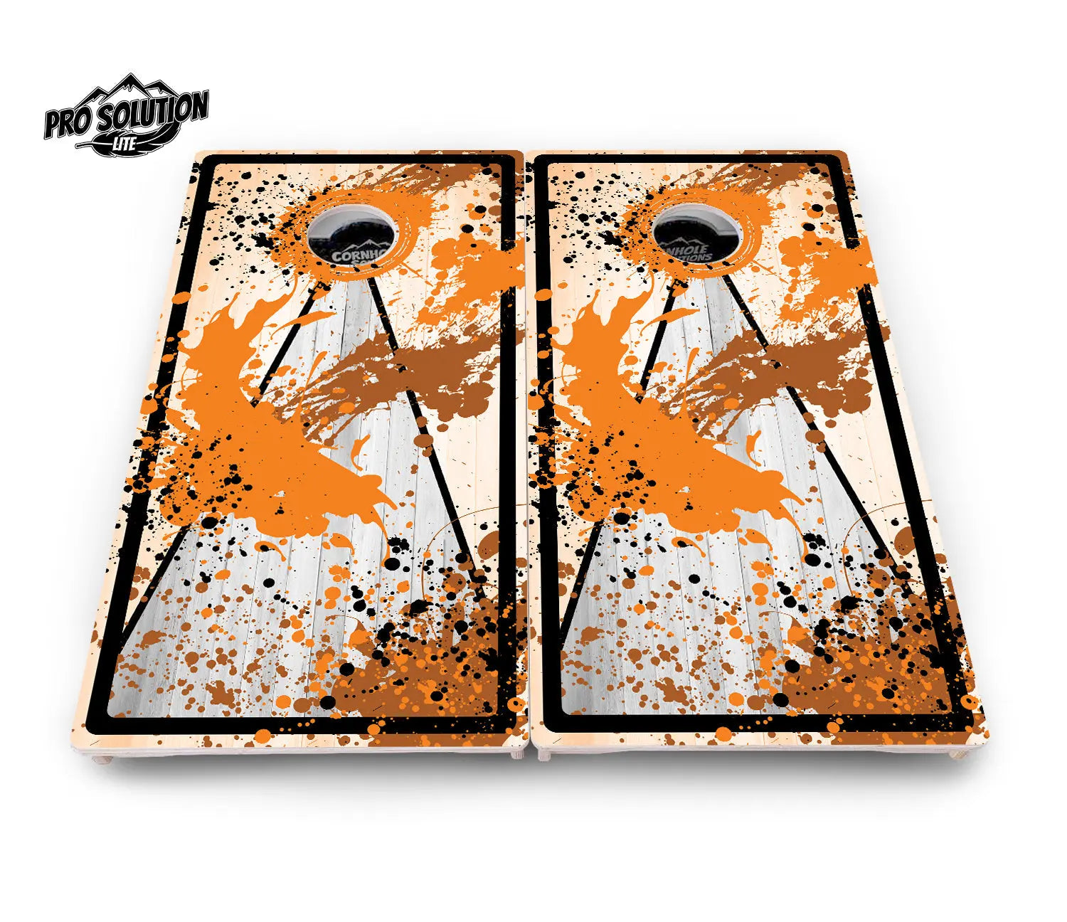 Paint Splatter Cornhole Boards - Pro Solution Lite Series Cornhole Solutions