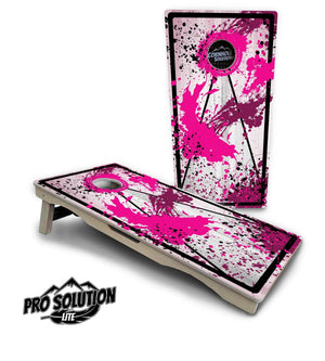 Paint Splatter Cornhole Boards - Pro Solution Lite Series Cornhole Solutions