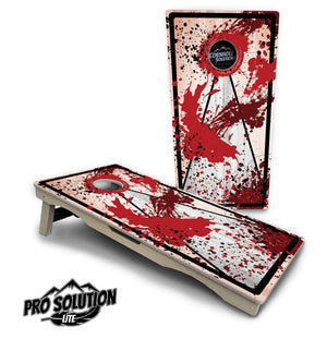 Paint Splatter Cornhole Boards - Pro Solution Lite Series Cornhole Solutions