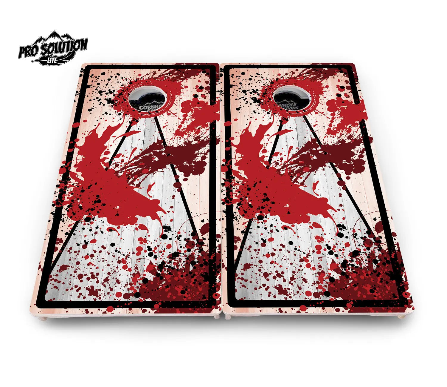 Paint Splatter Cornhole Boards - Pro Solution Lite Series Cornhole Solutions