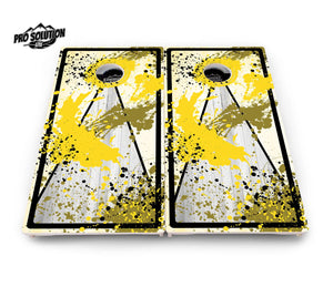 Paint Splatter Cornhole Boards - Pro Solution Lite Series Cornhole Solutions