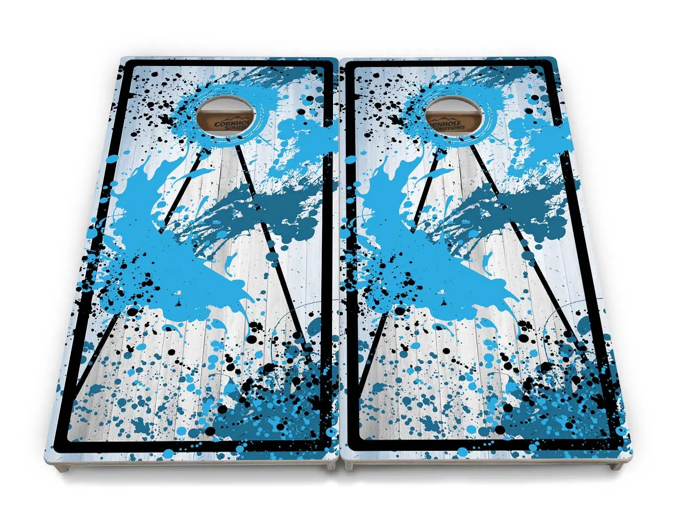 Paint Splatter Cornhole Boards - Professional Tournament Series Cornhole Solutions