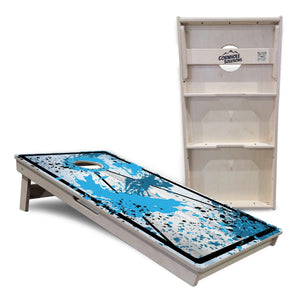 Paint Splatter Cornhole Boards - Professional Tournament Series by Cornhole Solutions, custom cornhole board detail photo 10