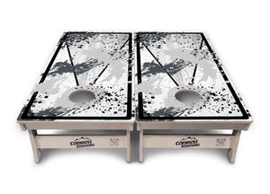 Paint Splatter Cornhole Boards - Professional Tournament Series by Cornhole Solutions, custom cornhole board detail photo 15