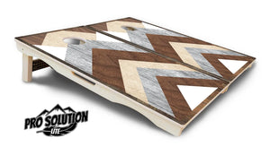 Pallet Wood Cornhole Boards - Pro Solution Lite Series by Cornhole Solutions, custom cornhole board detail photo 5