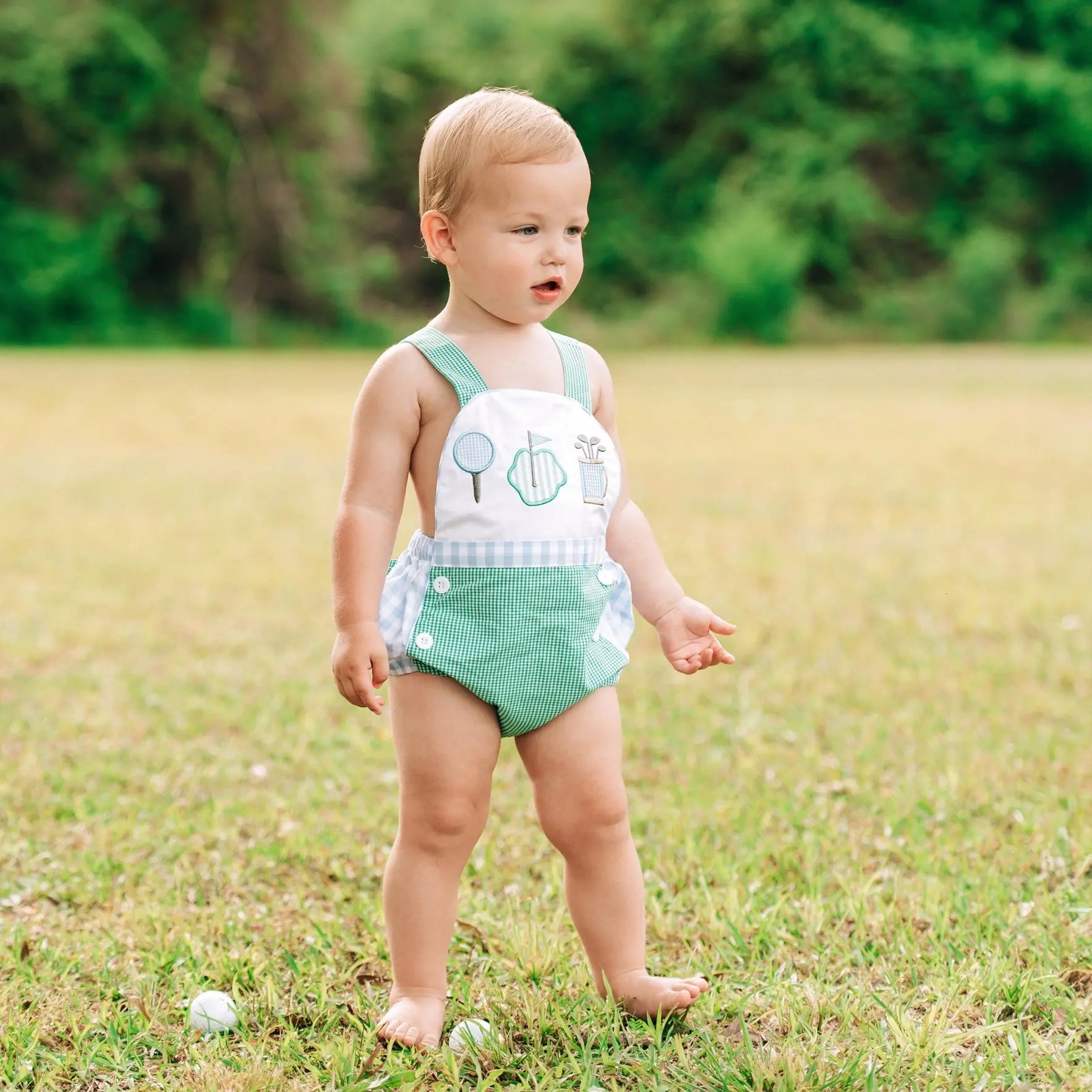 Par-Tee Golf Sunsuit Seven Lantern Lane