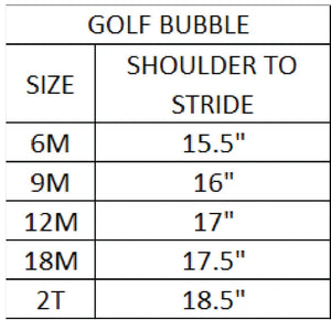 Par-Tee Golf Sunsuit Seven Lantern Lane