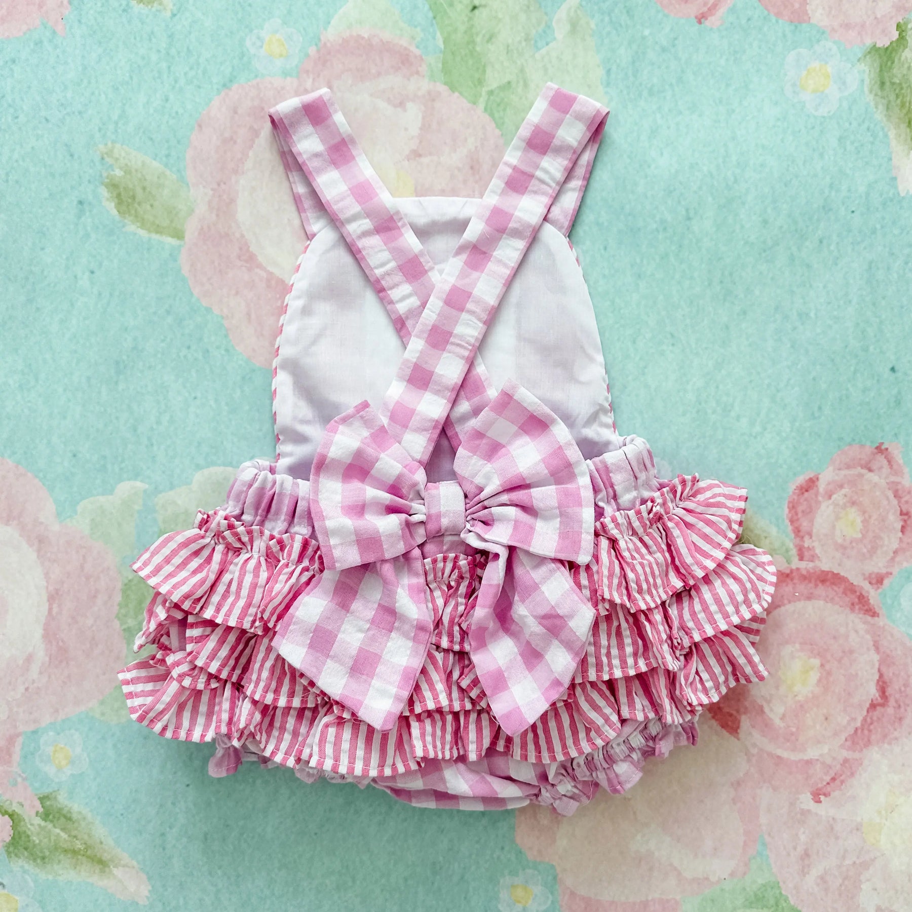 Pastel Pink First Birthday Bubble Seven Lantern Lane