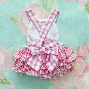 Pastel Pink First Birthday Bubble Seven Lantern Lane