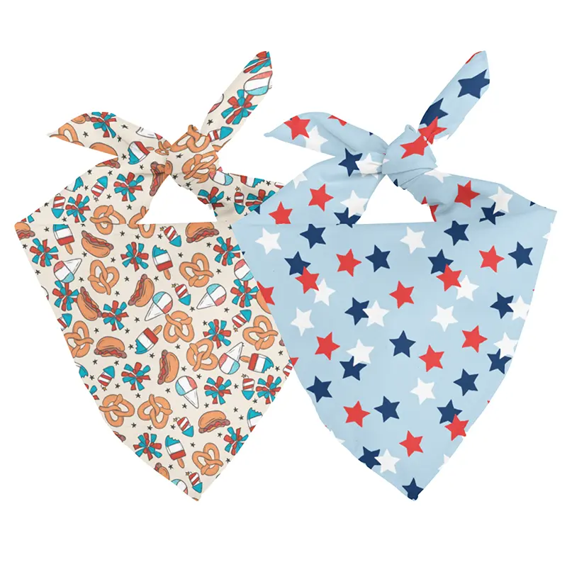 Patriotic Summer Dog Bandana by Dog Bandana Co., pet accessory main product photo