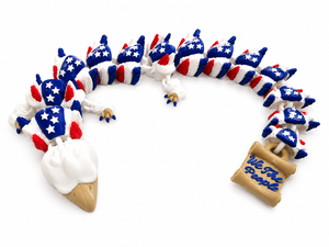 American Eagle Dragon with Constitution Tail