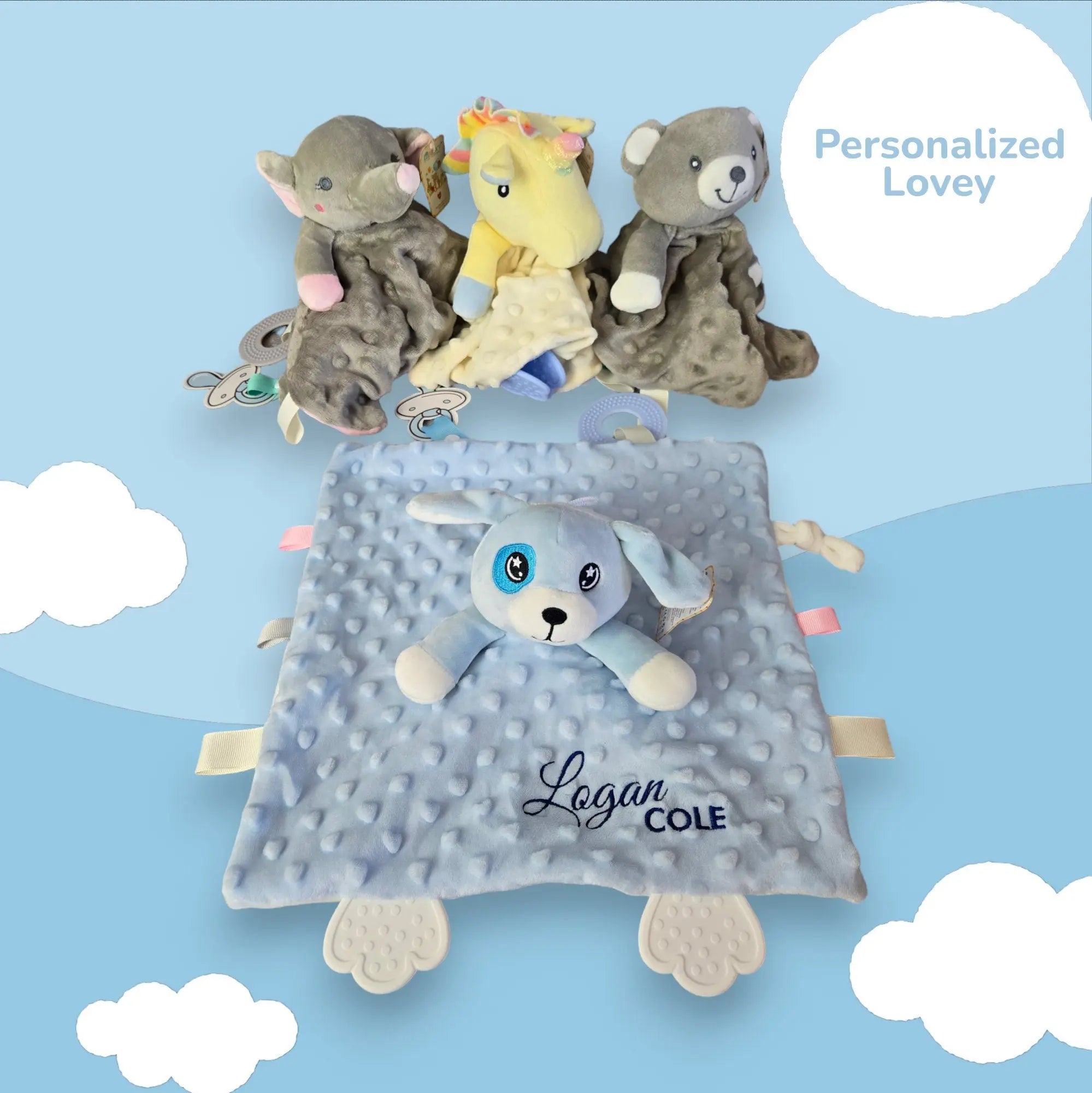 Personalized Baby Lovey EverLee Creations