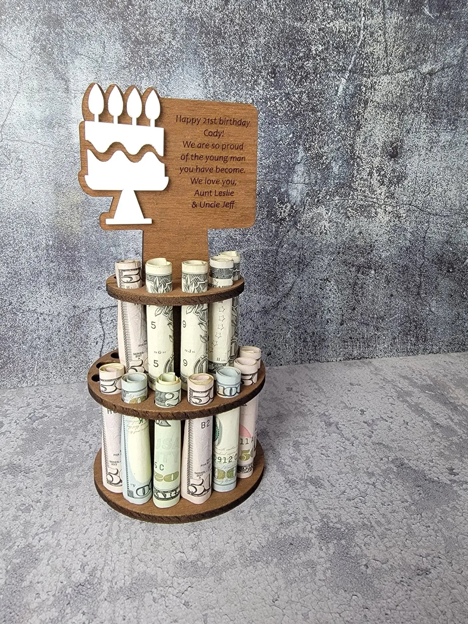 Personalized Birthday Money Holder EverLee Creations