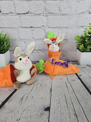 Personalized Bunny Rabbit Key Chain EverLee Creations