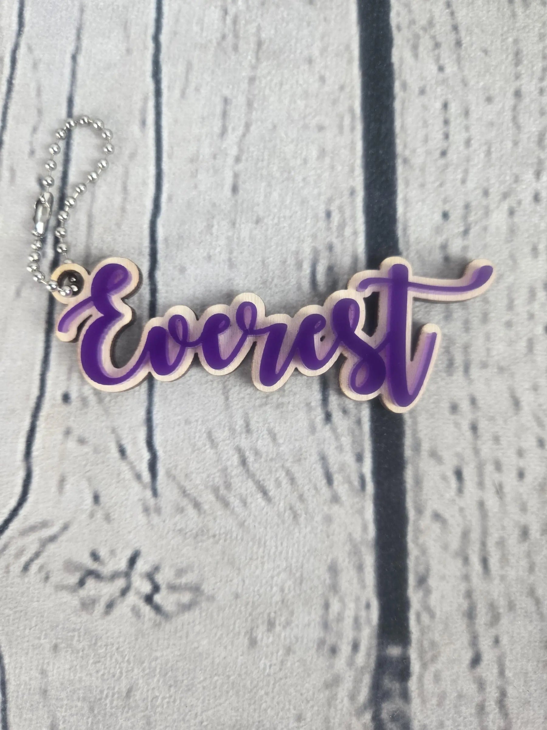 Personalized Bunny Rabbit Key Chain EverLee Creations