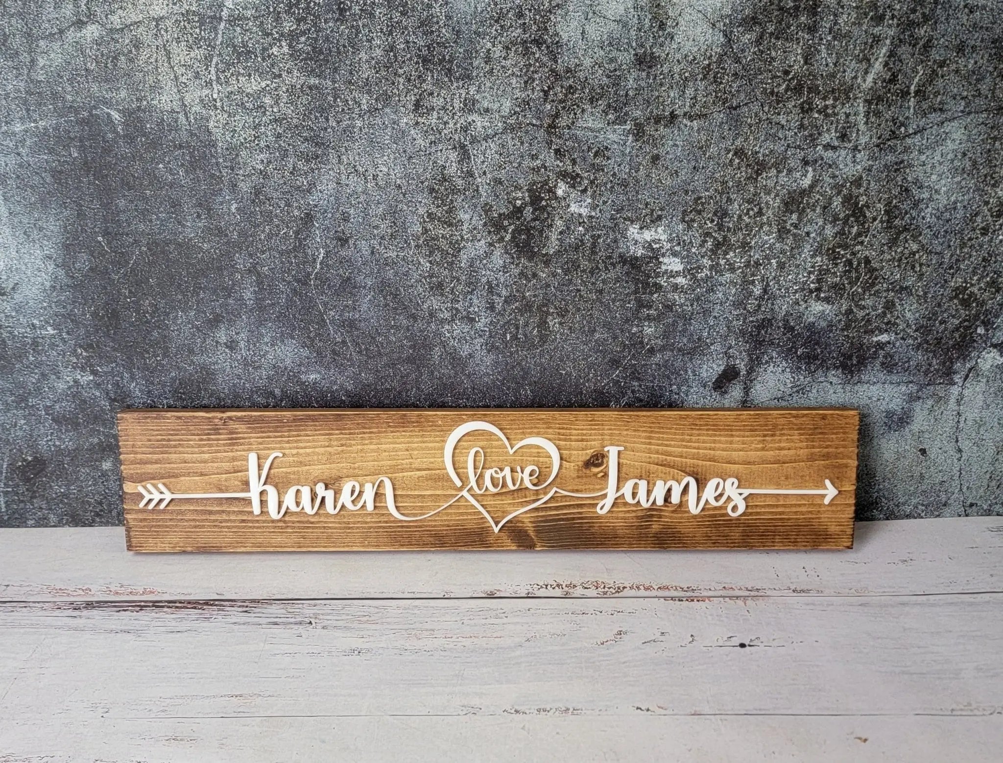 Personalized Couples Name Pallet Sign EverLee Creations