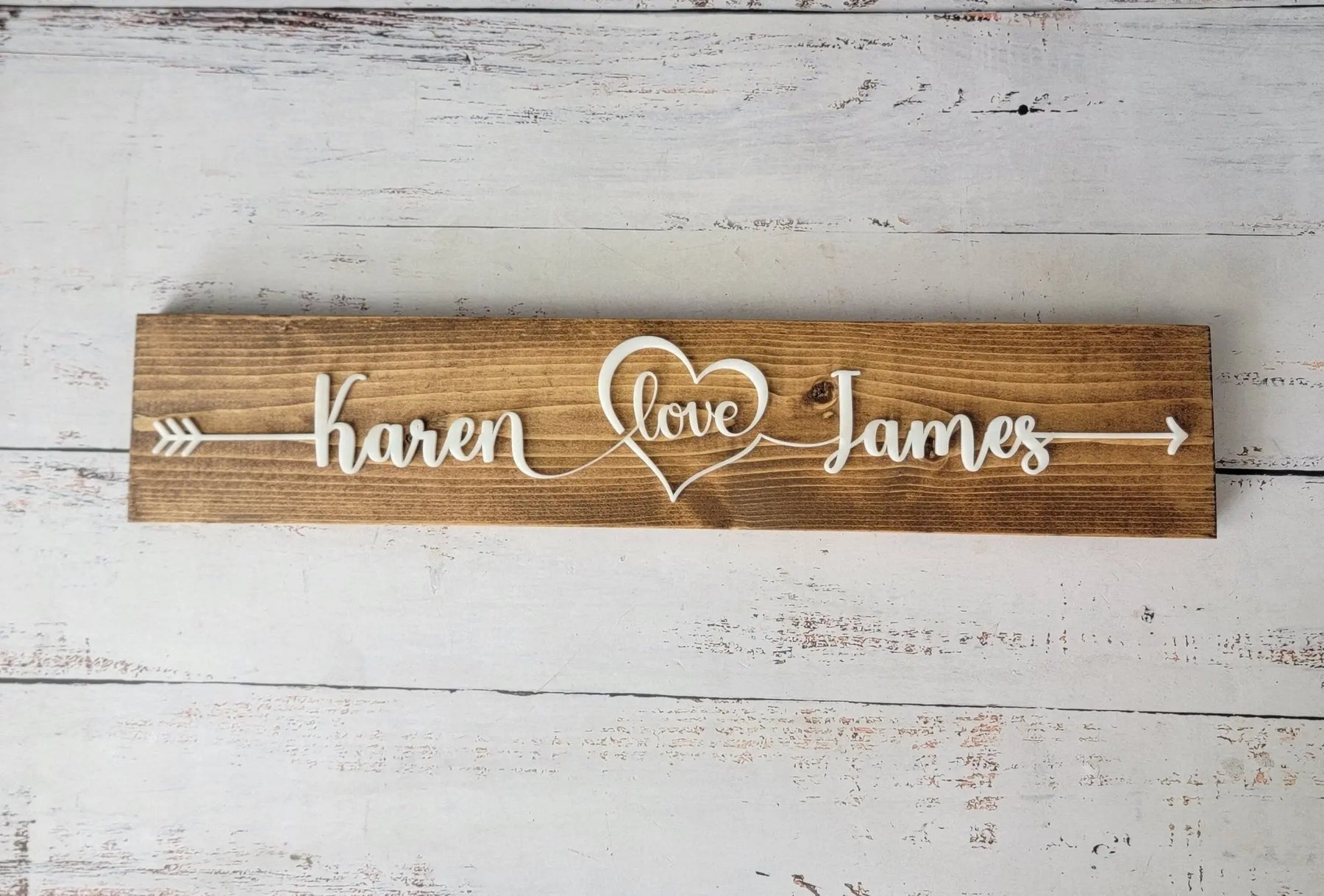 Personalized Couples Name Pallet Sign by EverLee Creations, Southern home decor detail photo 7