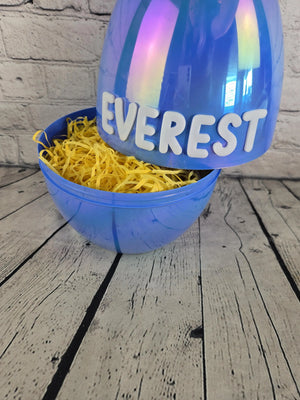 Personalized Easter Egg 12" Tall by EverLee Creations, ornament detail photo 4