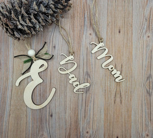 Personalized Name Stocking Tag EverLee Creations