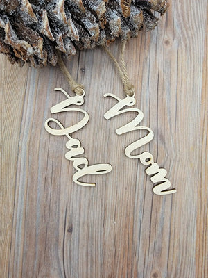 Personalized Name Stocking Tag EverLee Creations