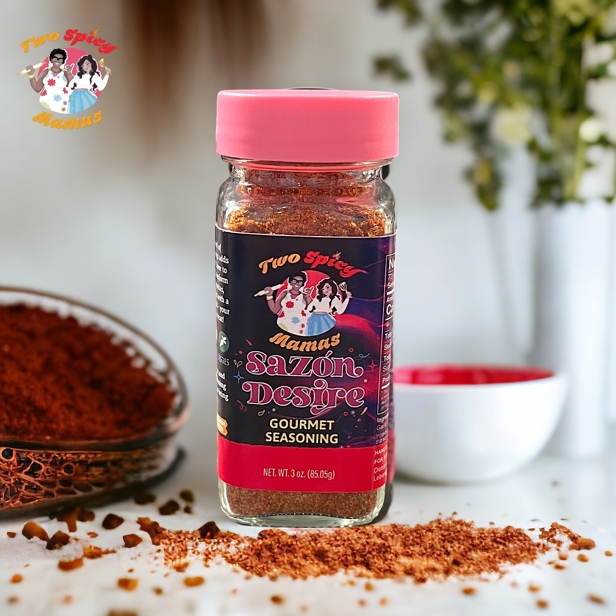Sazón Desire Gourmet Seasoning Two Spicy Mamas
