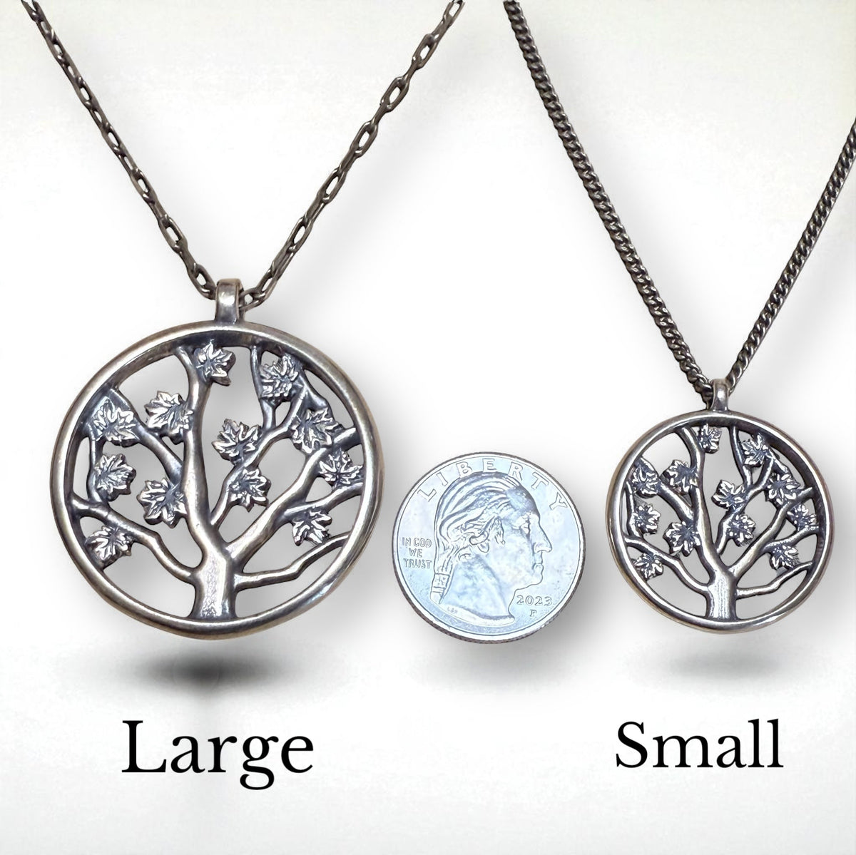 Tree of LIFE Necklace - Bronze Christian necklace by Forged By Fire - additional view 5