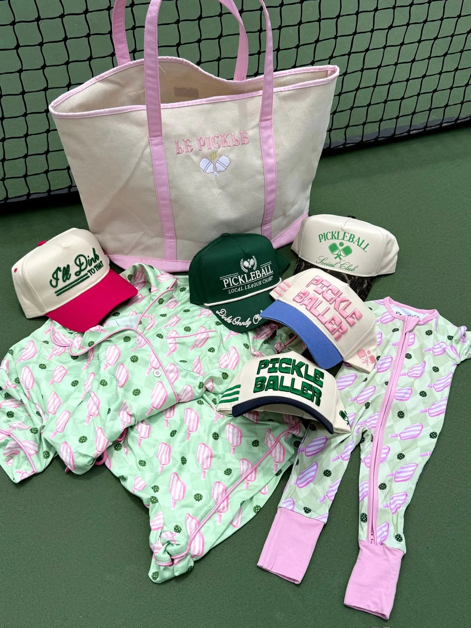 Pickleball - Short Pajama Set KenzKustomz