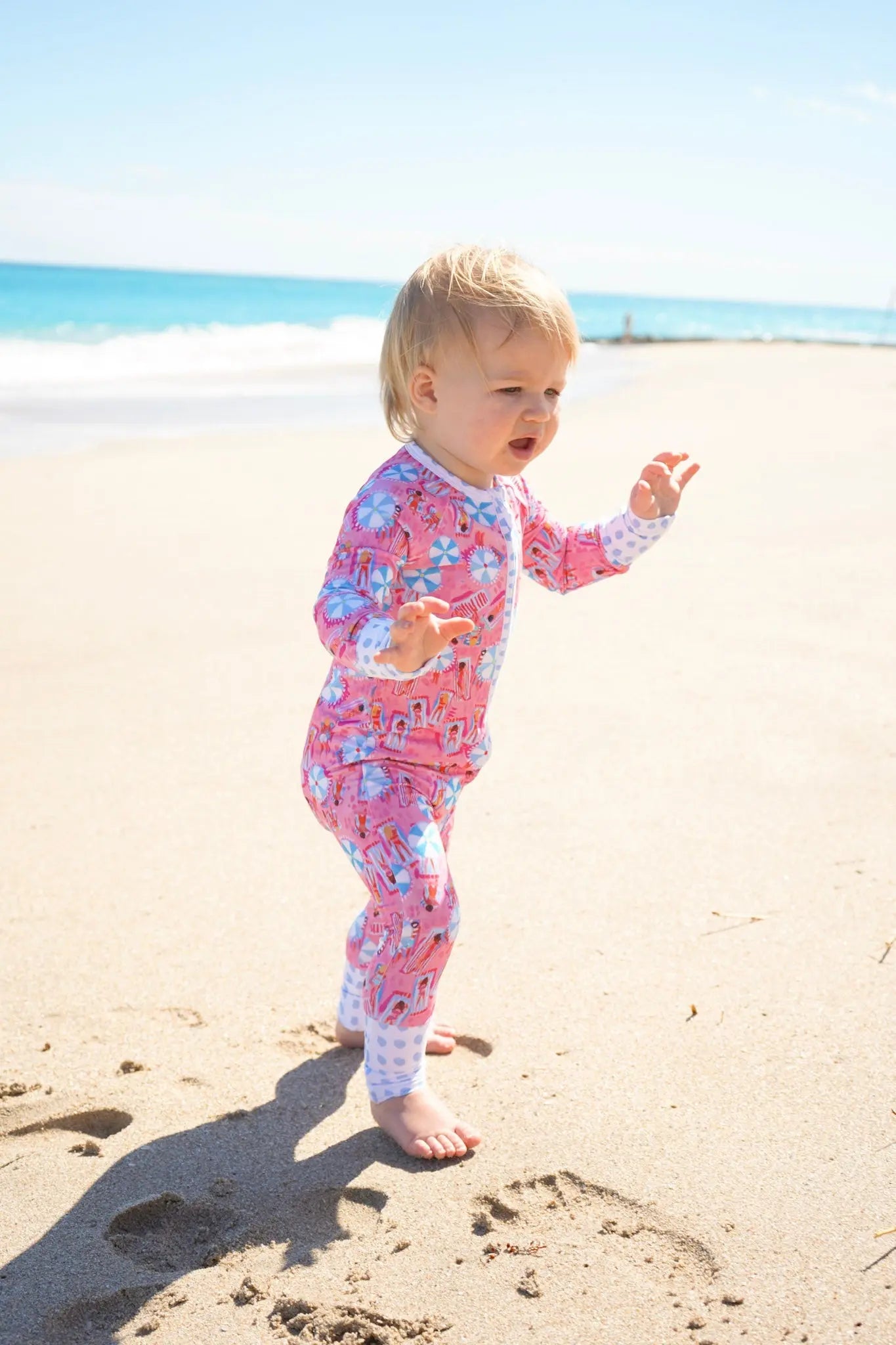 Pink Beach - Bamboo Sleeper KenzKustomz