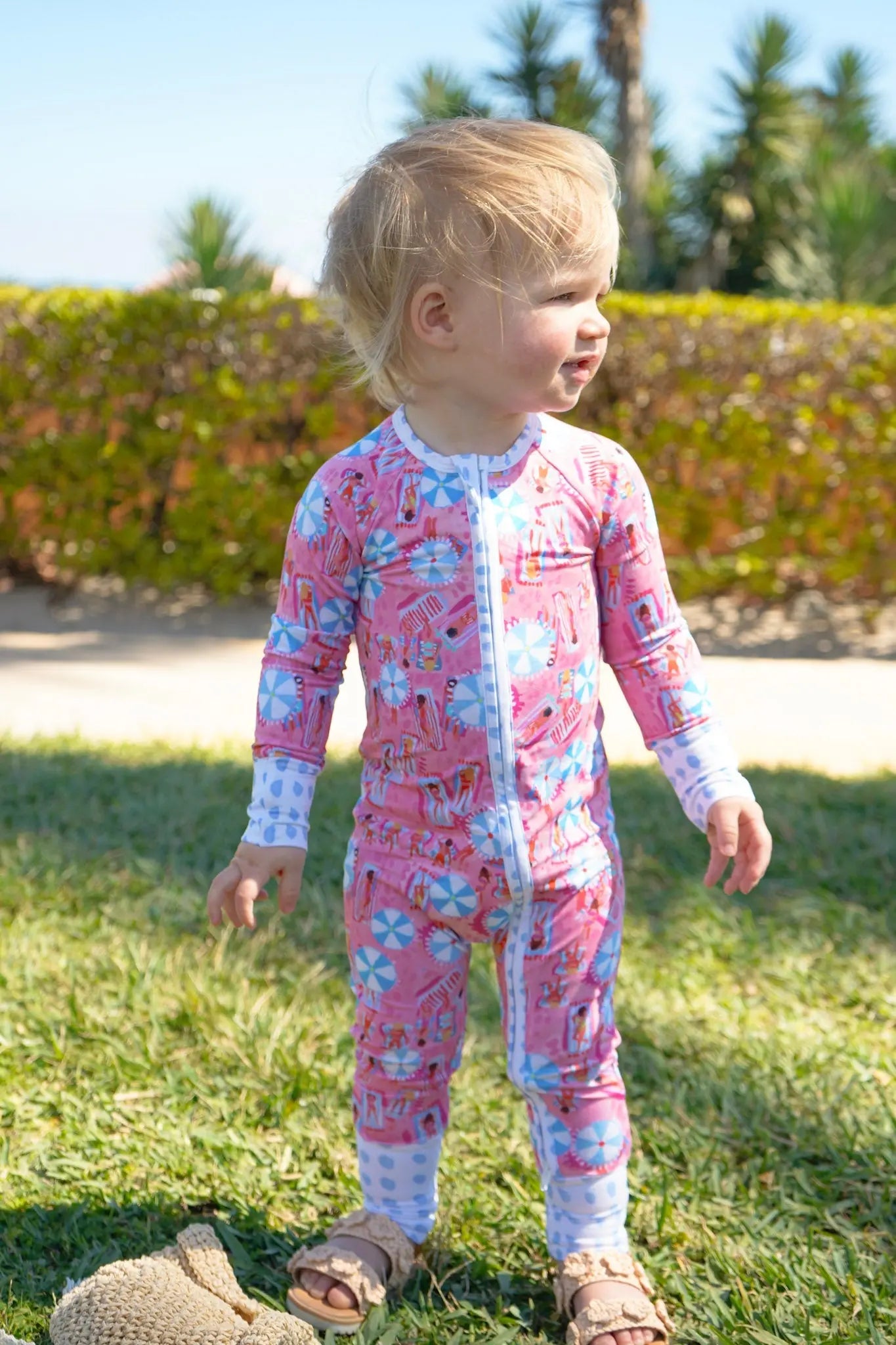 Pink Beach - Bamboo Sleeper KenzKustomz