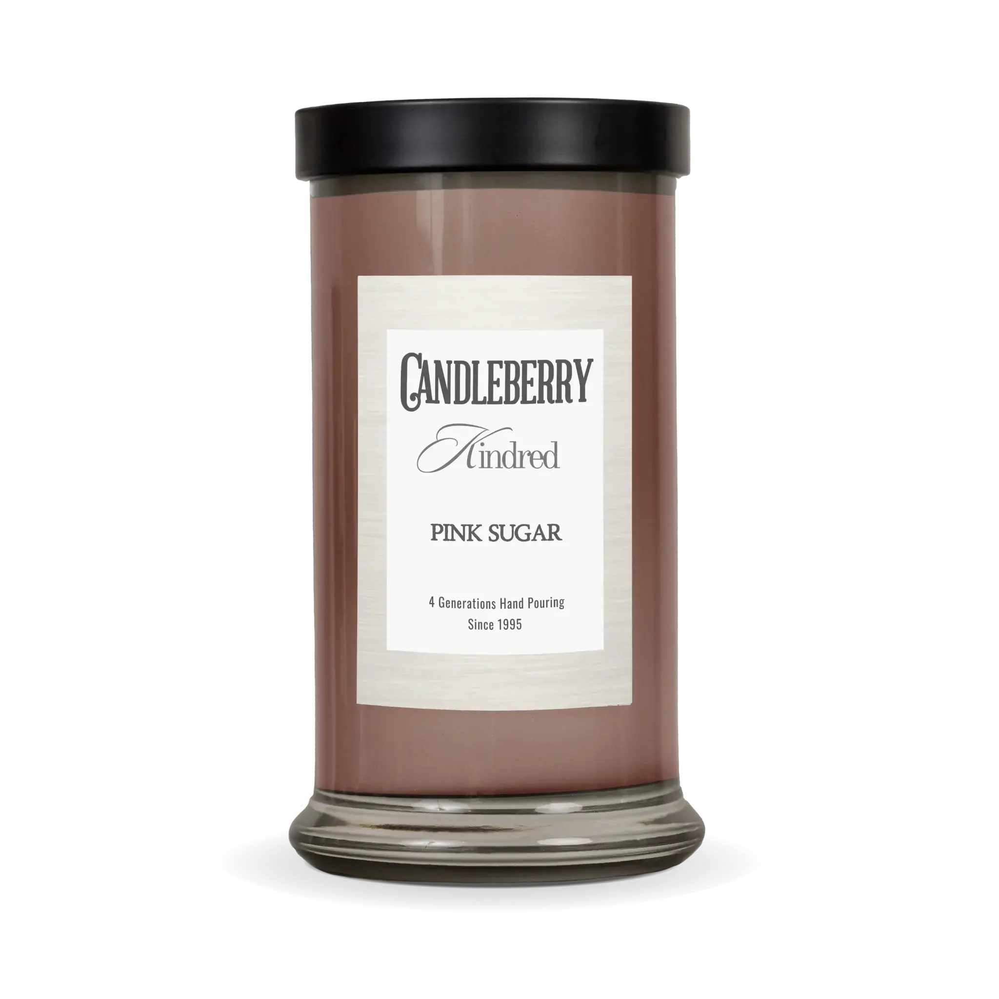 Pink Sugar™, Kindred, Large Jar Candle (Collective) by The Candleberry® Candle Company, scented candle main product photo