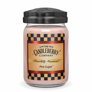 Pink Sugar™, Large Jar Candle (Collective) The Candleberry® Candle Company