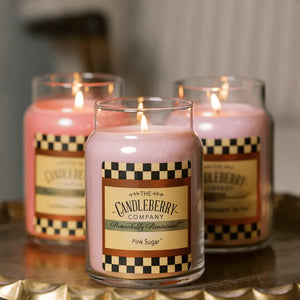 Pink Sugar™, Large Jar Candle (Collective) The Candleberry® Candle Company