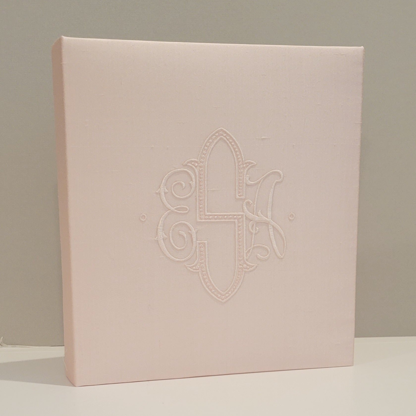 Baby Memory Book - Pink Shantung (NO Bow) by AP Creations in Tuscaloosa, paper gift detail photo 3