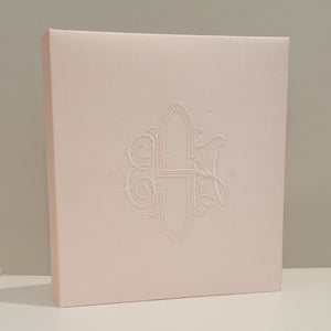 Baby Memory Book - Pink Shantung (NO Bow) by AP Creations in Tuscaloosa, paper gift detail photo 3