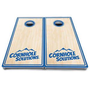 Pinstripe CS Logo Cornhole Boards - All Weather Series Cornhole Solutions