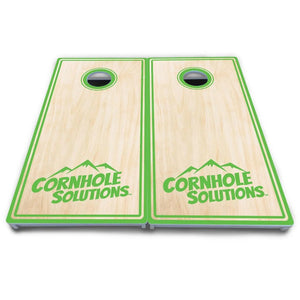 Pinstripe CS Logo Cornhole Boards - All Weather Series Cornhole Solutions