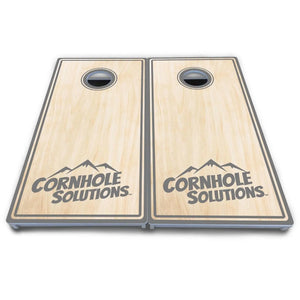 Pinstripe CS Logo Cornhole Boards - All Weather Series Cornhole Solutions