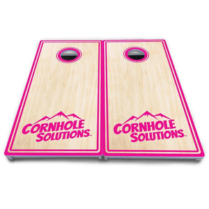 Pinstripe CS Logo Cornhole Boards - All Weather Series Cornhole Solutions