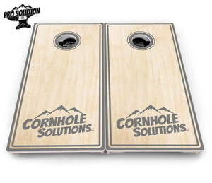 Pinstripe CS Logo Cornhole Boards - Pro Solution Elite Series by Cornhole Solutions, custom cornhole board detail photo 12