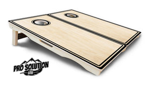 Pinstripe Cornhole Boards - Pro Solution Lite Series by Cornhole Solutions, custom cornhole board detail photo 5