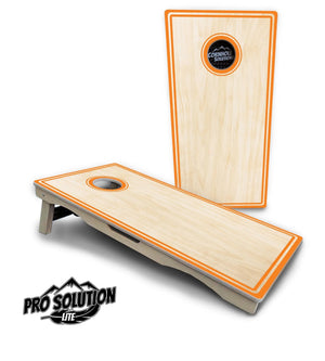 Pinstripe Cornhole Boards - Pro Solution Lite Series by Cornhole Solutions, custom cornhole board detail photo 26