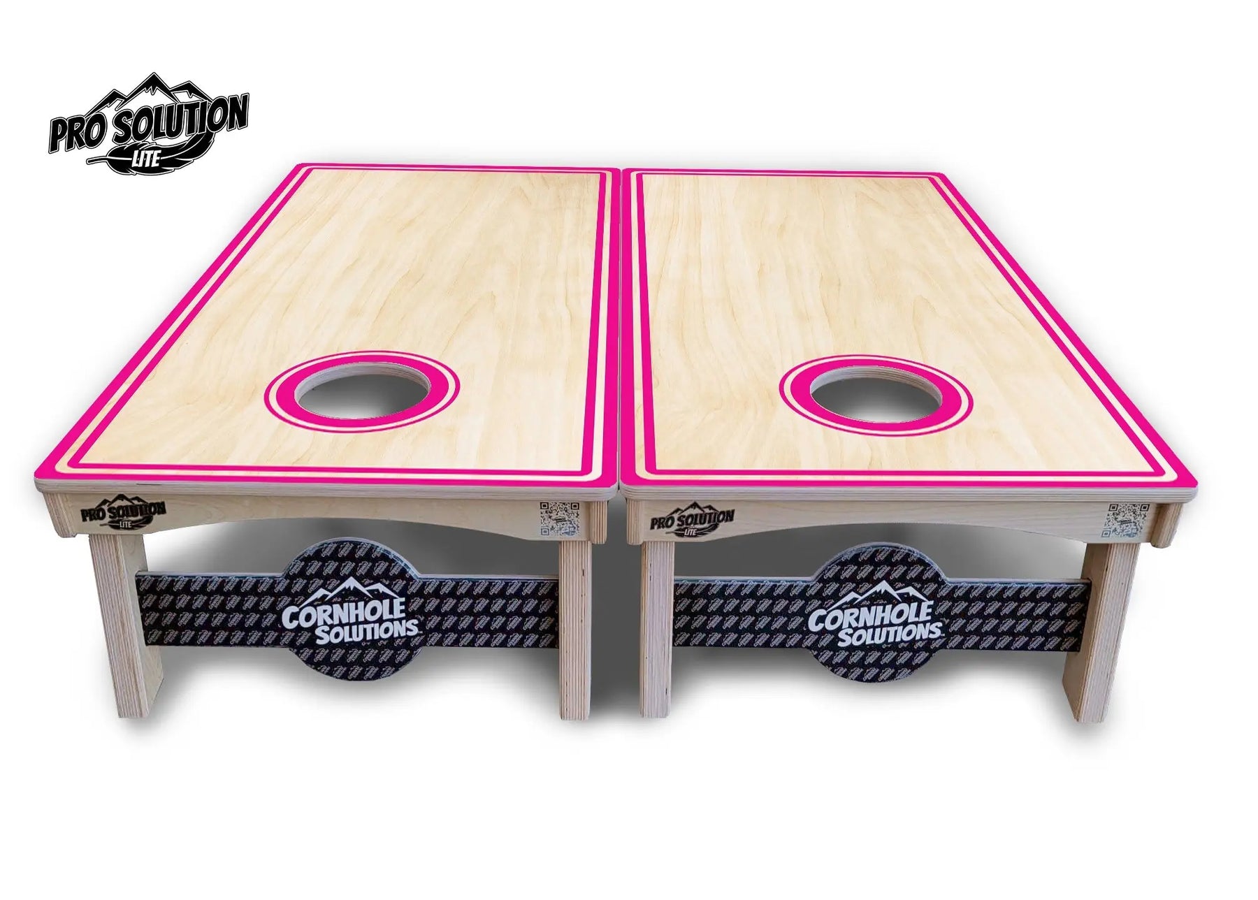 Pinstripe Cornhole Boards - Pro Solution Lite Series by Cornhole Solutions, custom cornhole board detail photo 27