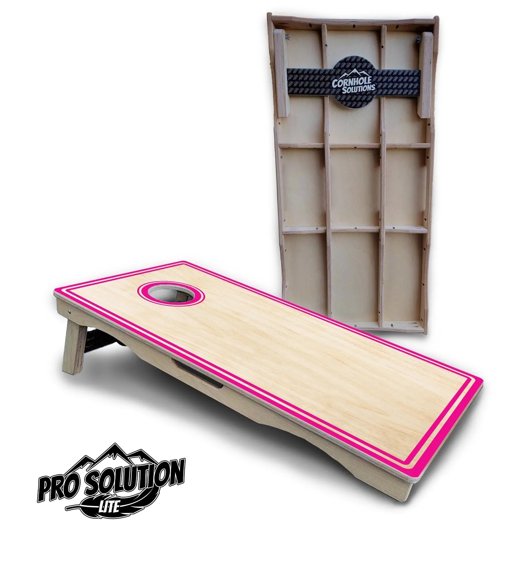 Pinstripe Cornhole Boards - Pro Solution Lite Series by Cornhole Solutions, custom cornhole board detail photo 28