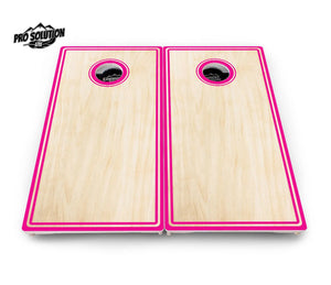 Pinstripe Cornhole Boards - Pro Solution Lite Series by Cornhole Solutions, custom cornhole board detail photo 29