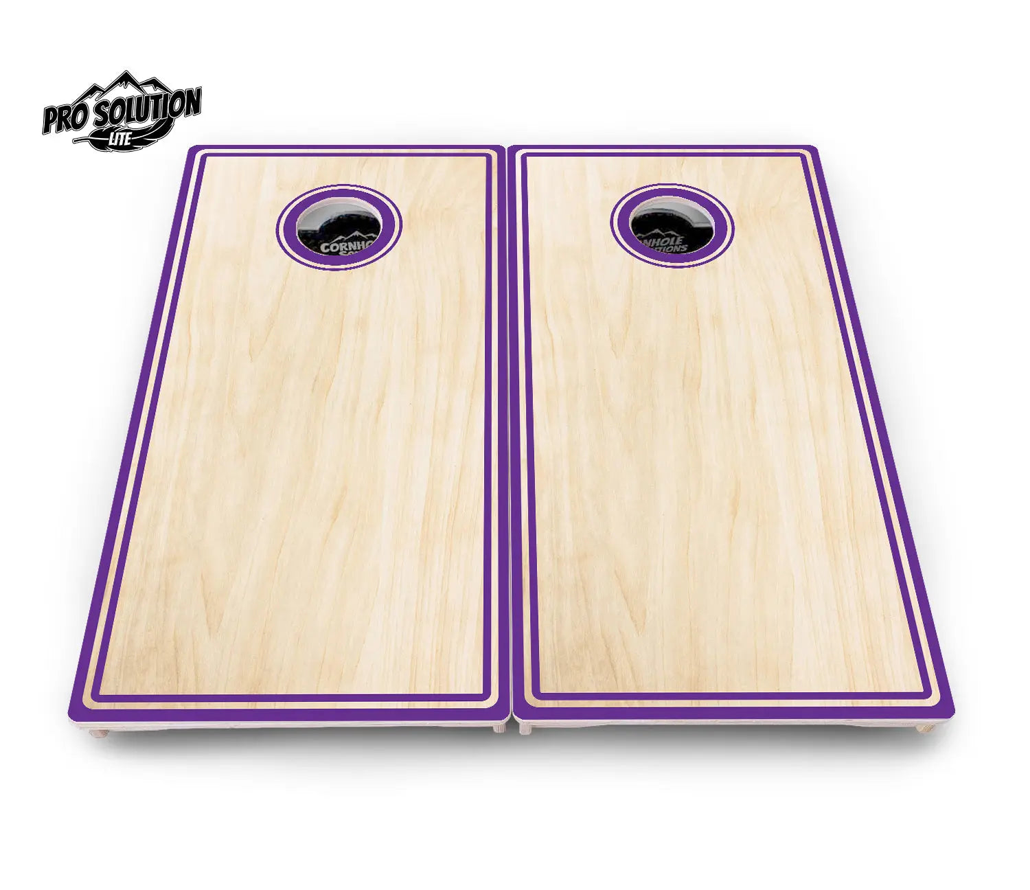Pinstripe Cornhole Boards - Pro Solution Lite Series by Cornhole Solutions, custom cornhole board detail photo 34