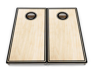 Pinstripe Cornhole Boards - Professional Tournament Series by Cornhole Solutions, custom cornhole board detail photo 2