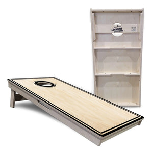 Pinstripe Cornhole Boards - Professional Tournament Series by Cornhole Solutions, custom cornhole board detail photo 3